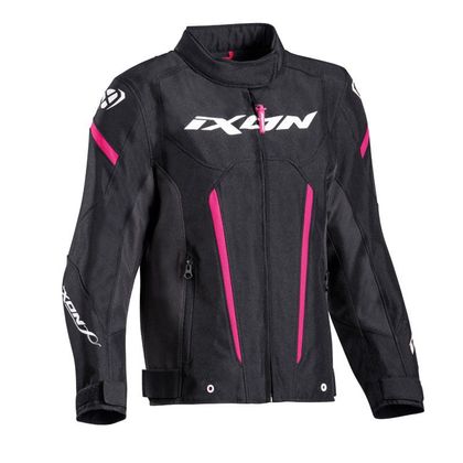 Blouson Ixon STRIKER KID LADY - ENFANT - Noir / Rose