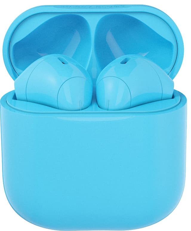 Happy Plugs Joy True Wireless in-ear høretelefoner (blå)