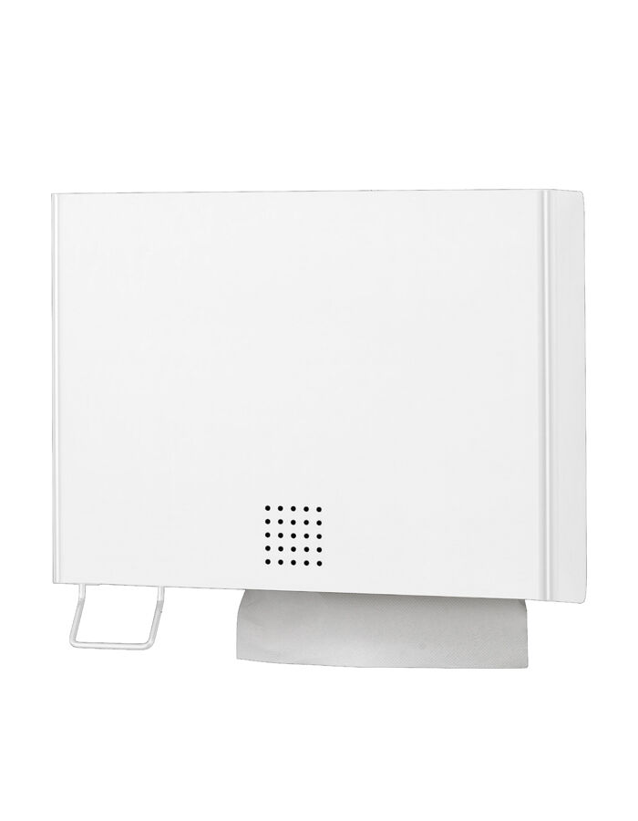 Proox One zeep- en handdoekdispenser wit geschikt voor desinfectie