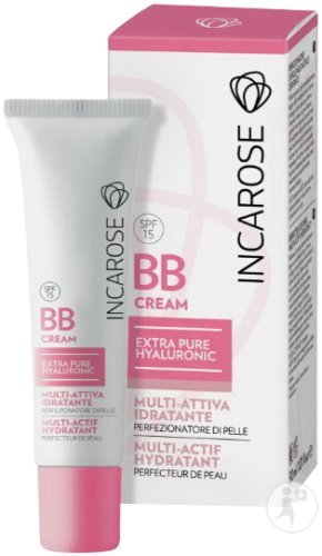 Incarose BB Cream Extra-Pure Hyaluronic Multi-Actif Hydratant Perfecteur De Peau Light 30ml