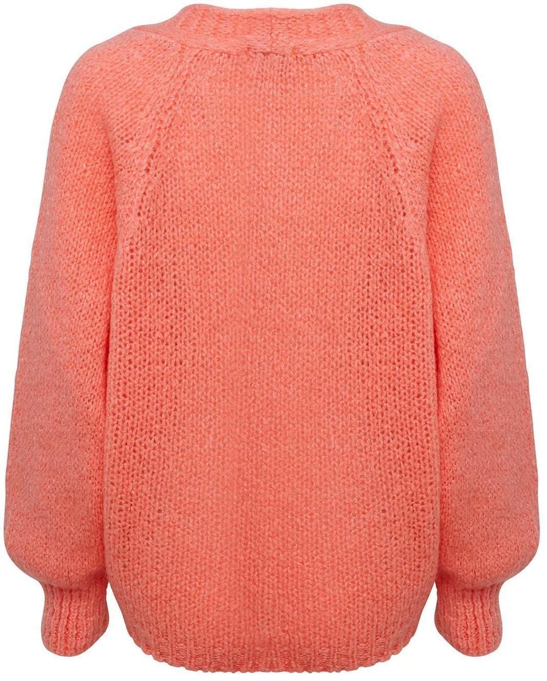 Noella Fora Knit Cardigan peach