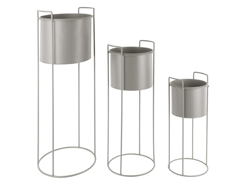 Plant Pot Set Essence PT3698BK Black