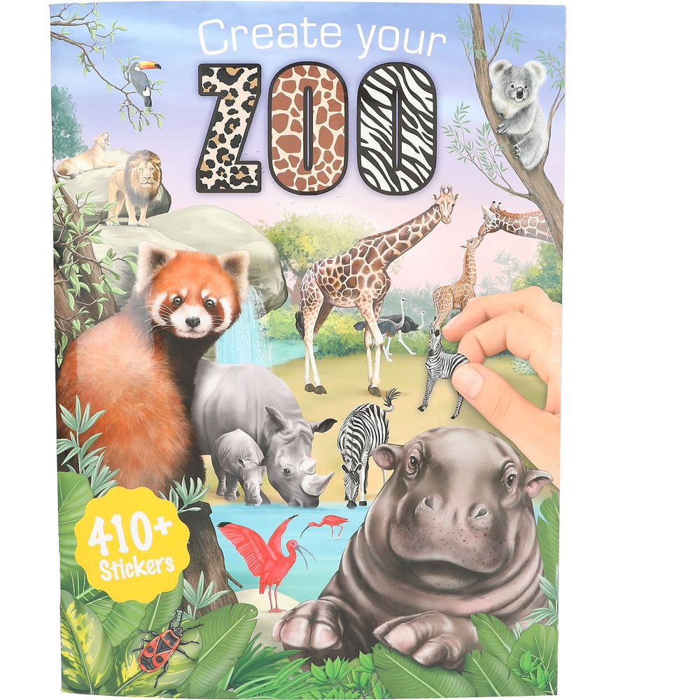Køb TRENDS by Depesche Create Your ZOO Malebog