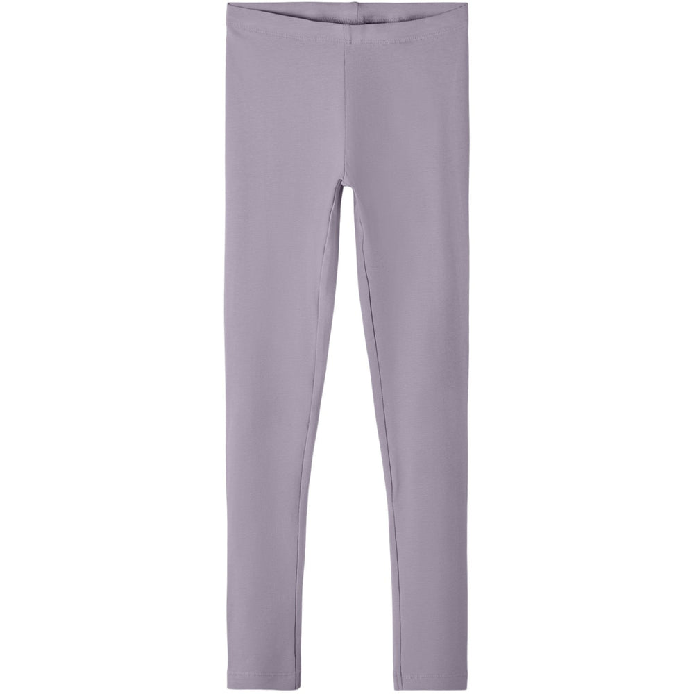 Køb Name It Lavender Gray Nkfvivian Leggings Noos