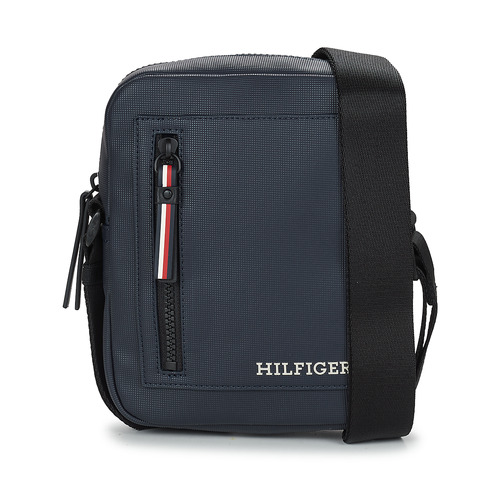 Tommy Hilfiger - TH PIQUE MINI REPORTER - Marine