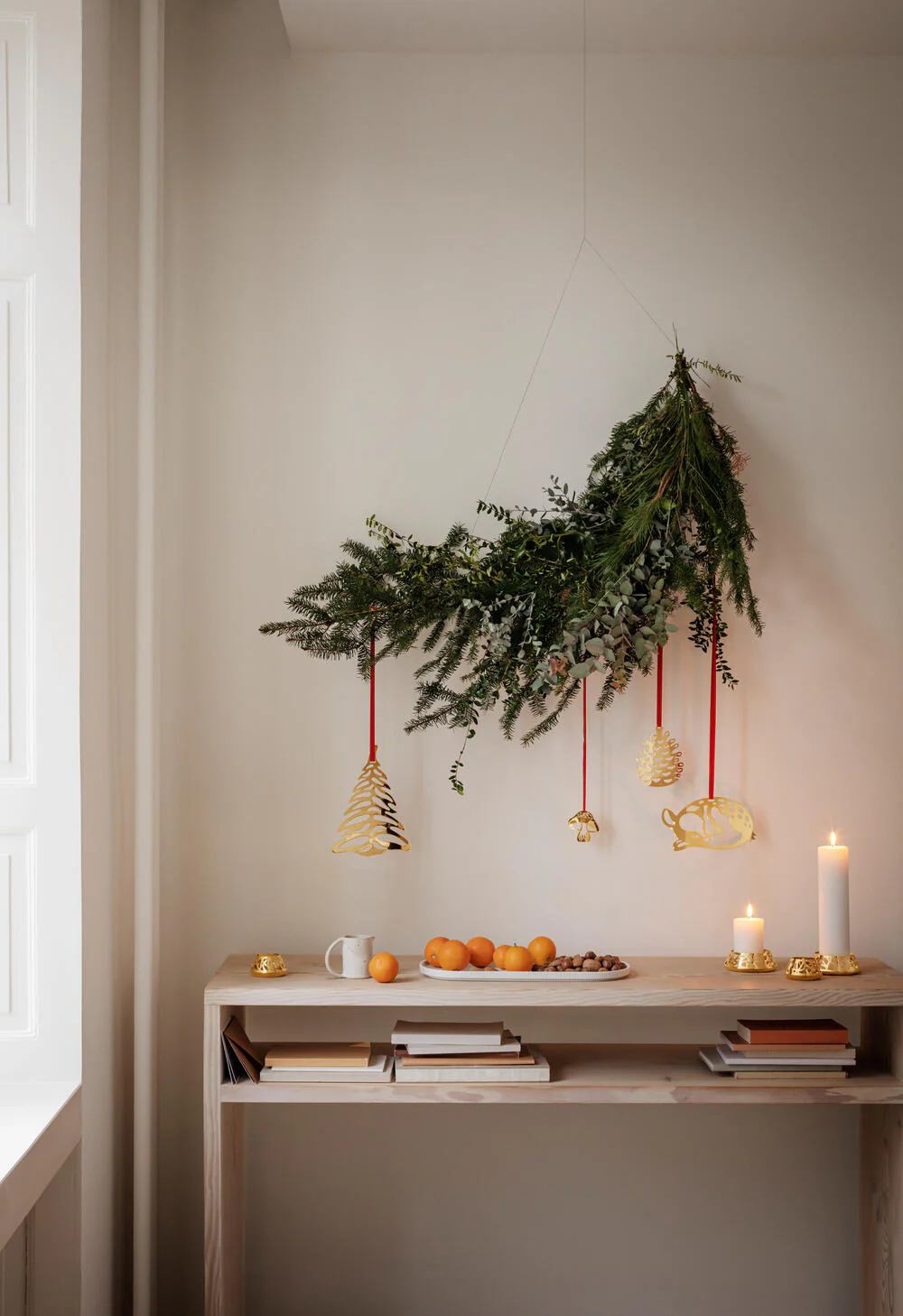 Georg Jensen  CC 2023 juleophæng, forgyldt - 3 stk.