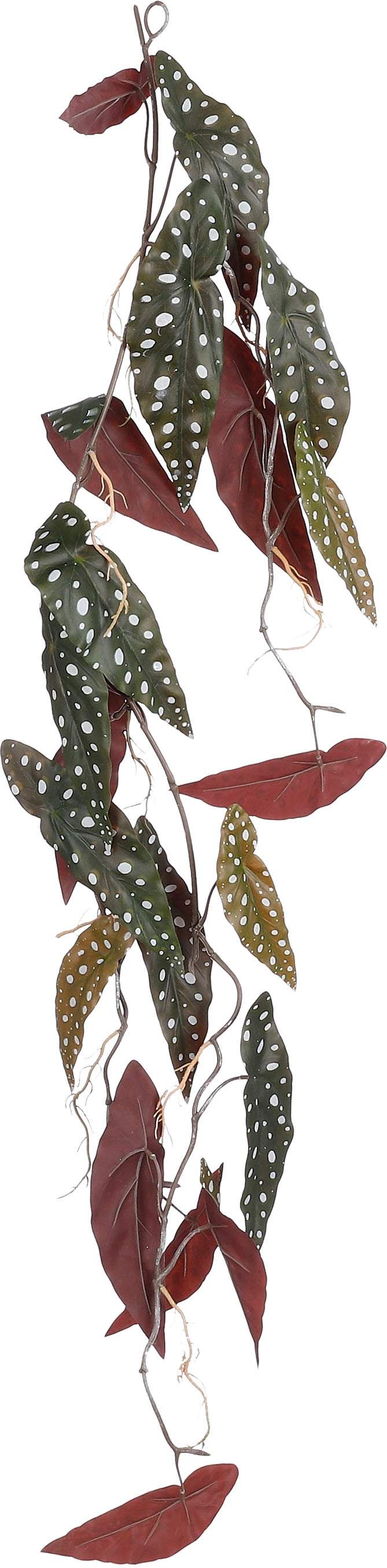 Mica Decorations kunsthangplant Begonia 115 x 26 x 4 cm