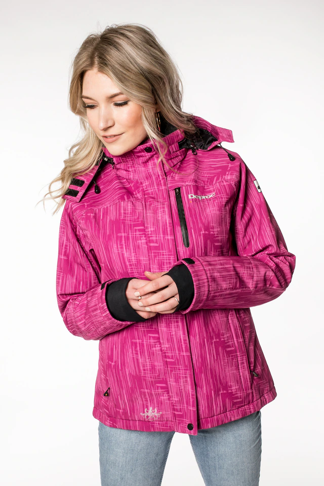 DEPROC Active Softshelljacke »CHICOPEE WOMEN« auch in Grossen Grössen erhältlich