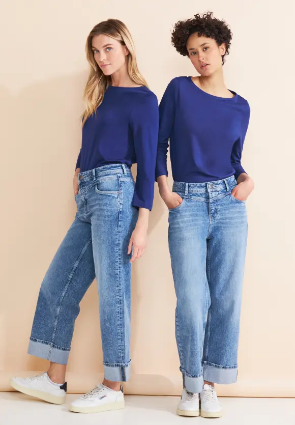 Softes Basic Shirt - intense royal blue