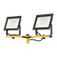Dobbelt arbeidslampe med stativ LED 2x4250 lm 2x50 W IP65