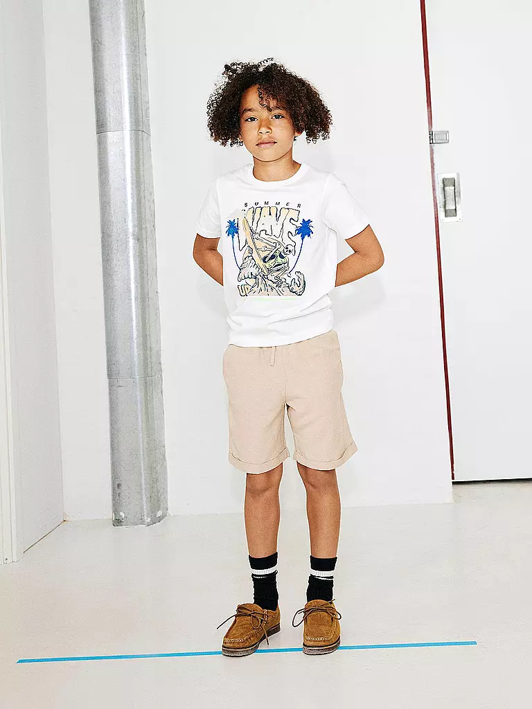 NAME IT Jungen Shorts NKMFAHER beige