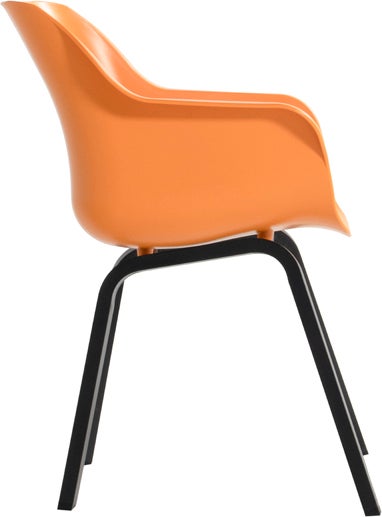 Hartman kuipstoel Sophie Element oranje / zwart