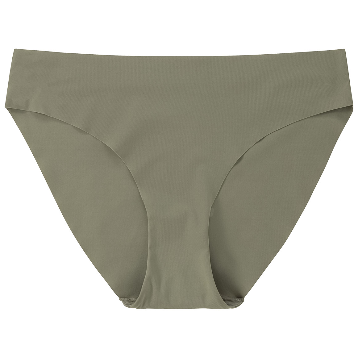 Gina Benotti Damen Seamless-Slip im Basic-Look oliv
