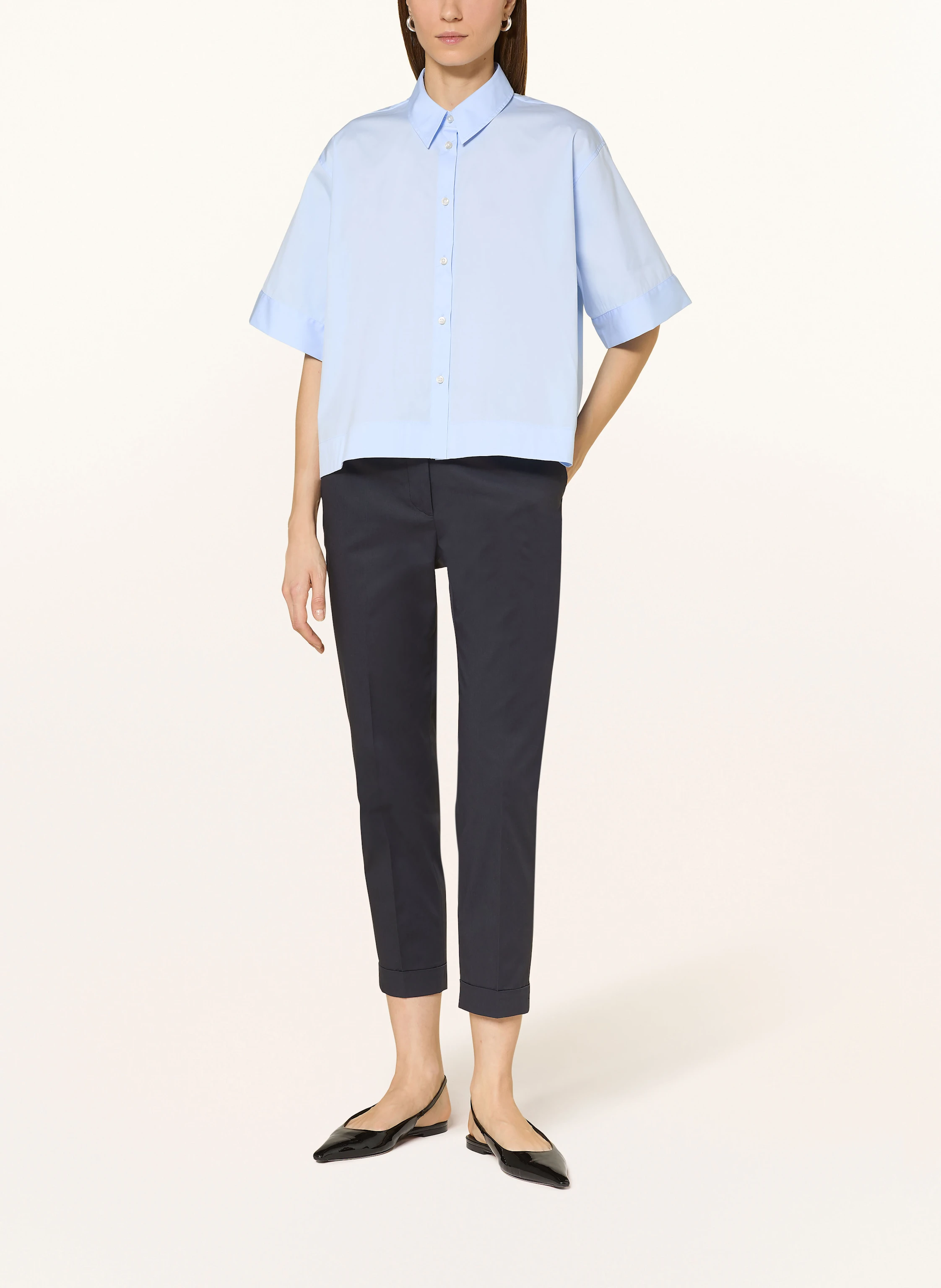Soluzione Cropped-Hemdbluse