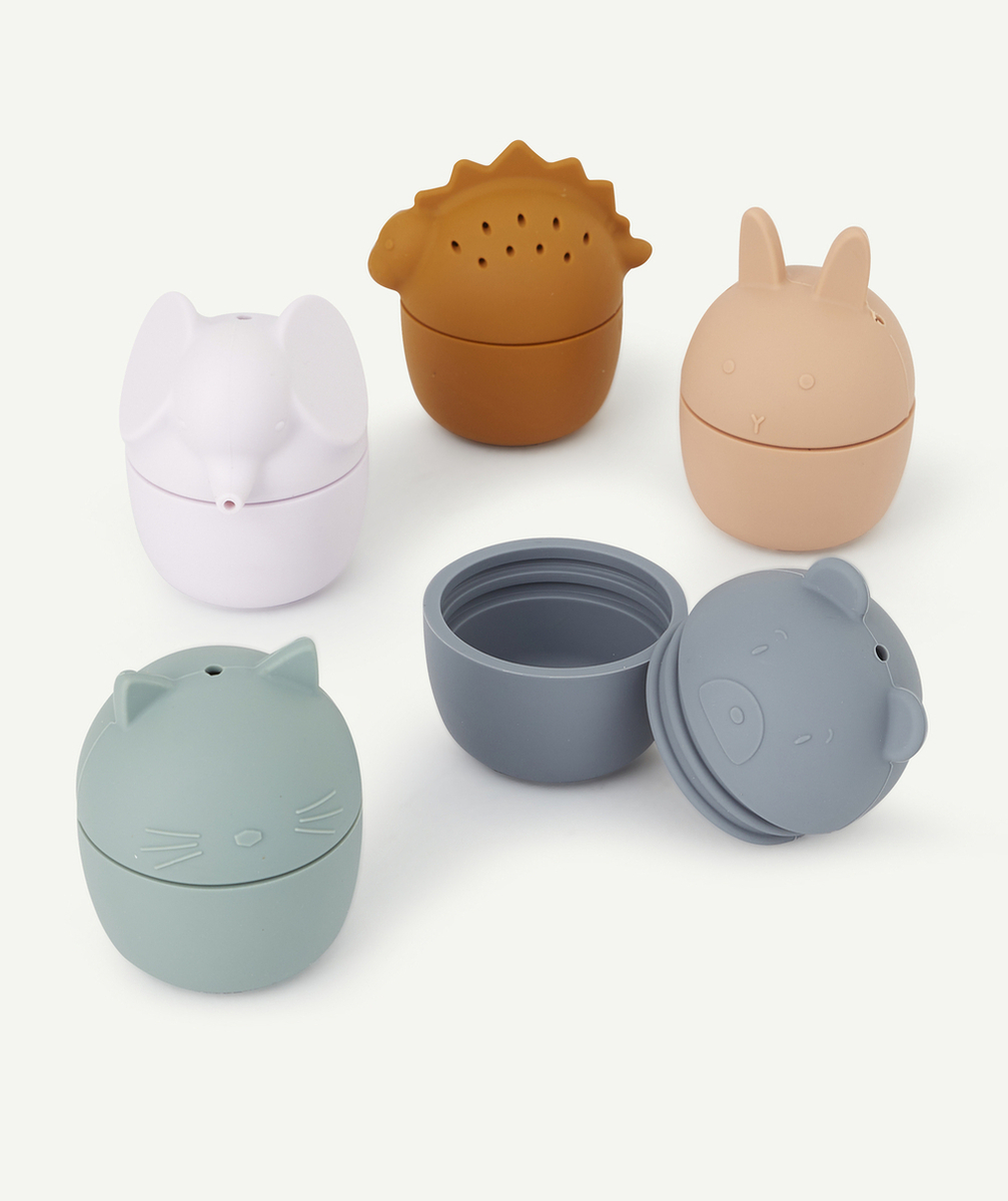 LIEWOODGABY LE LOT DE 5 JOUETS DE BAIN ANIMAUX