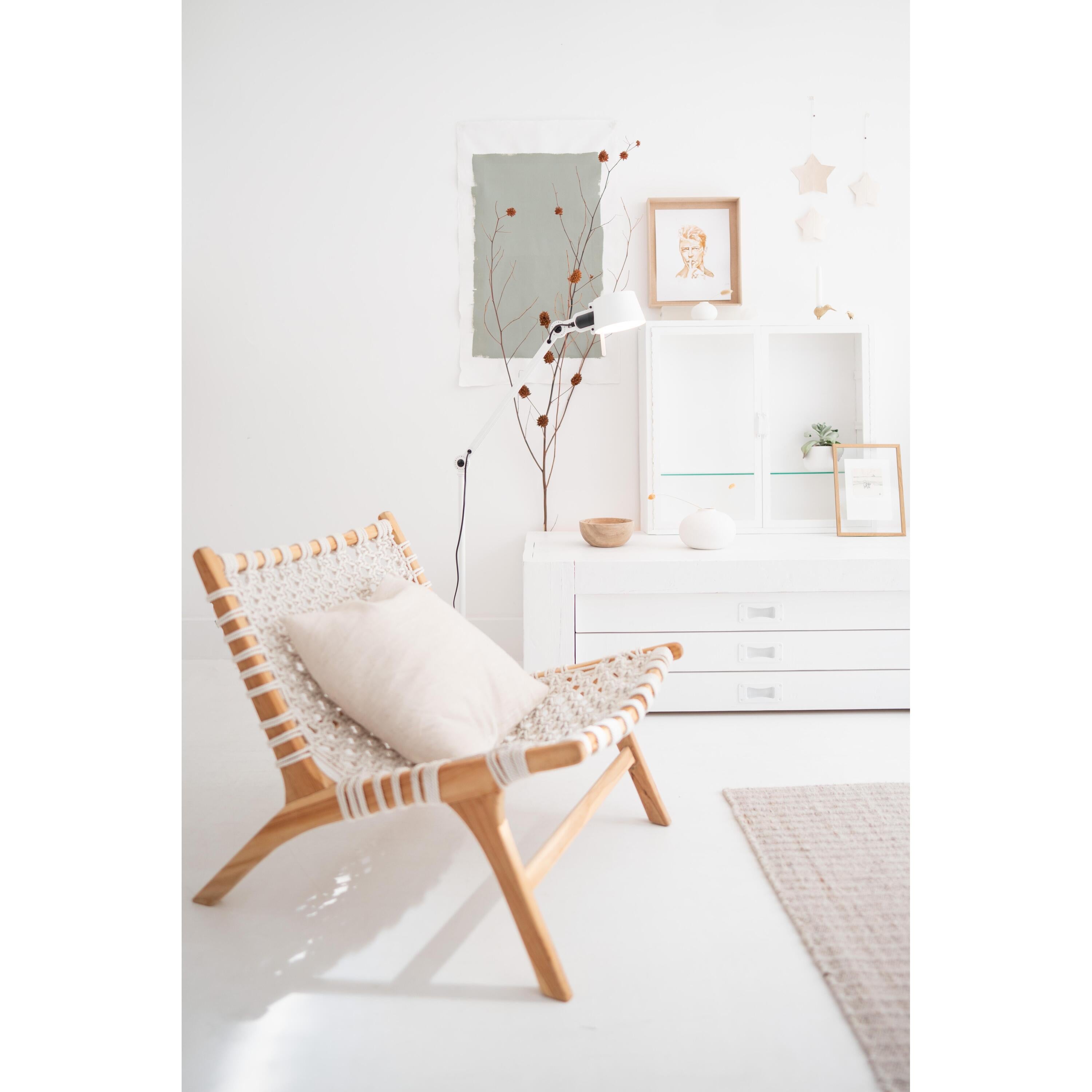 Bolt 1 Arm vloerlamp Daybreak Rose