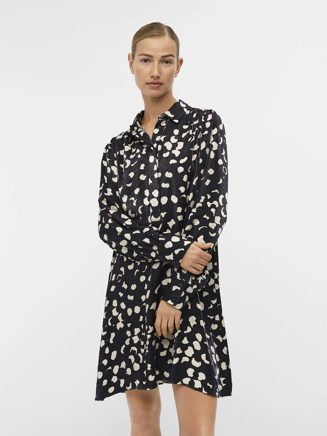 Object OBJOMIKA L/S DRESS 129 Multi