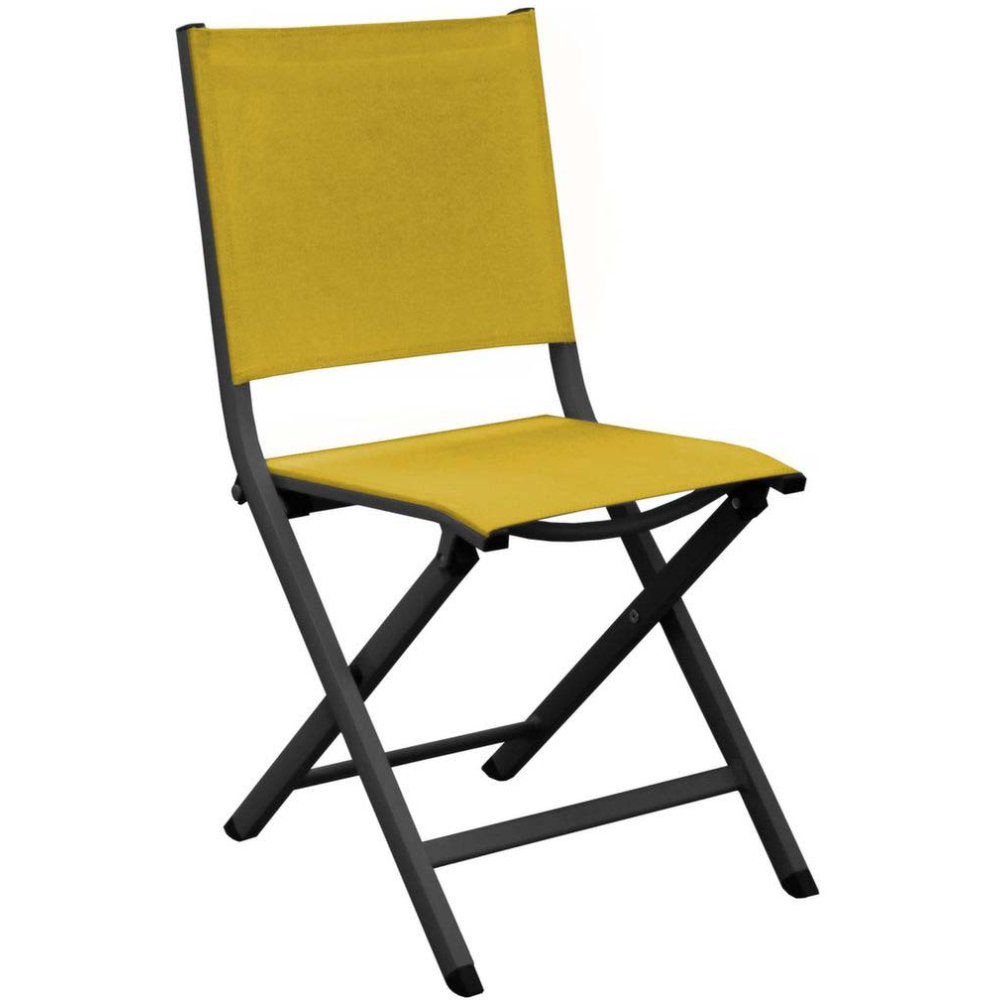 Chaise jardin pliante en aluminium thema