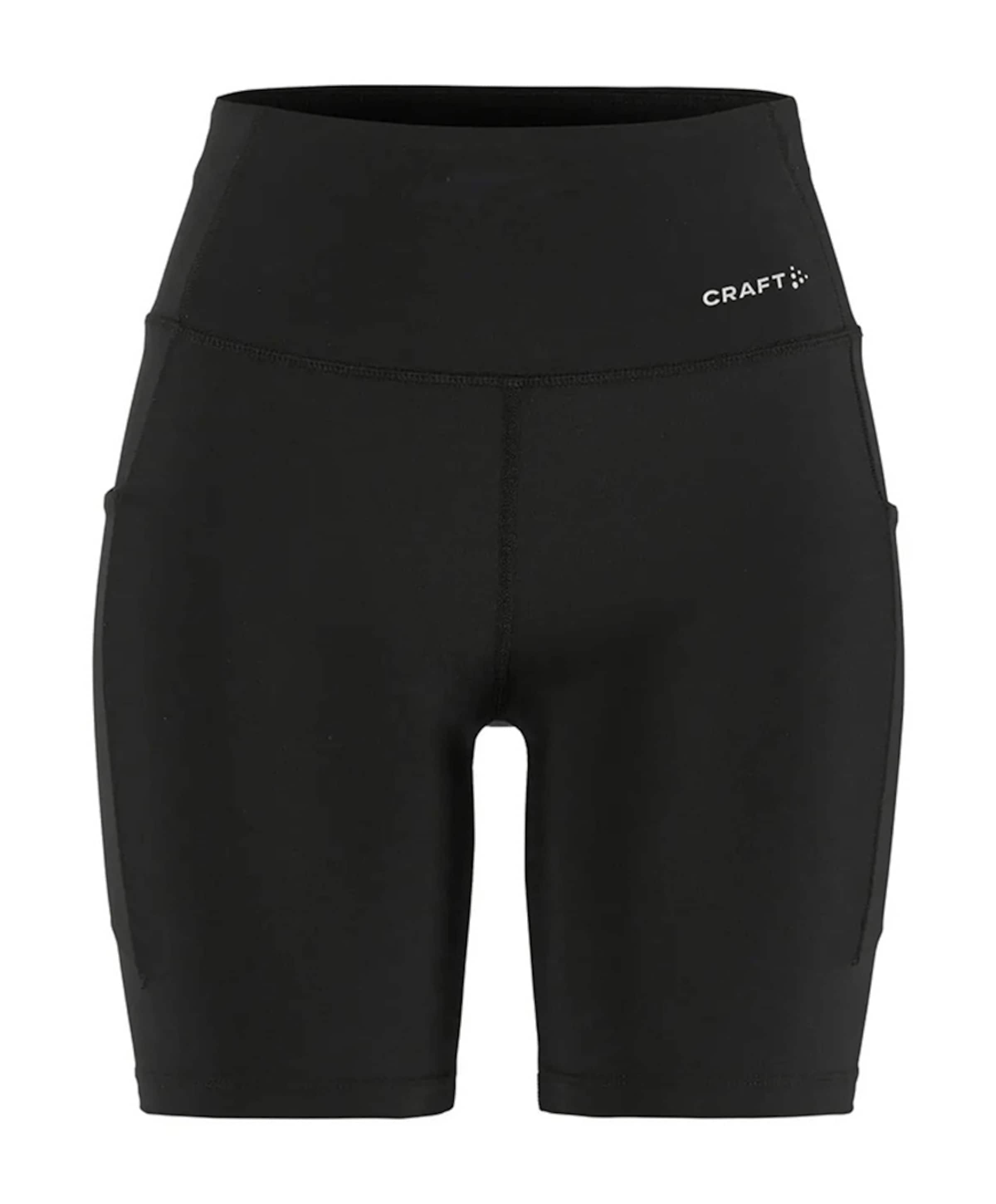 Craft ESSENCE SHORT TIGHTS 3 W dames tights zwart