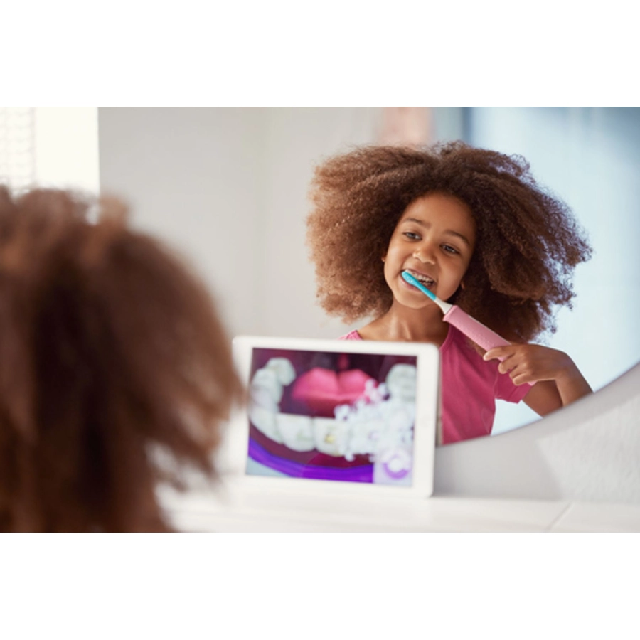 Philips sonicare Elektrische Schallzahnbürste HX635242 For Kids rosa