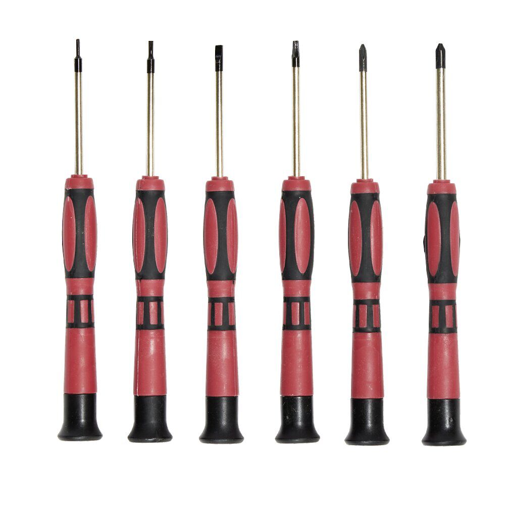 Lot de 6 tournevis et 1 clé allen
