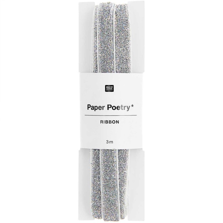 Glitzerband Samt
