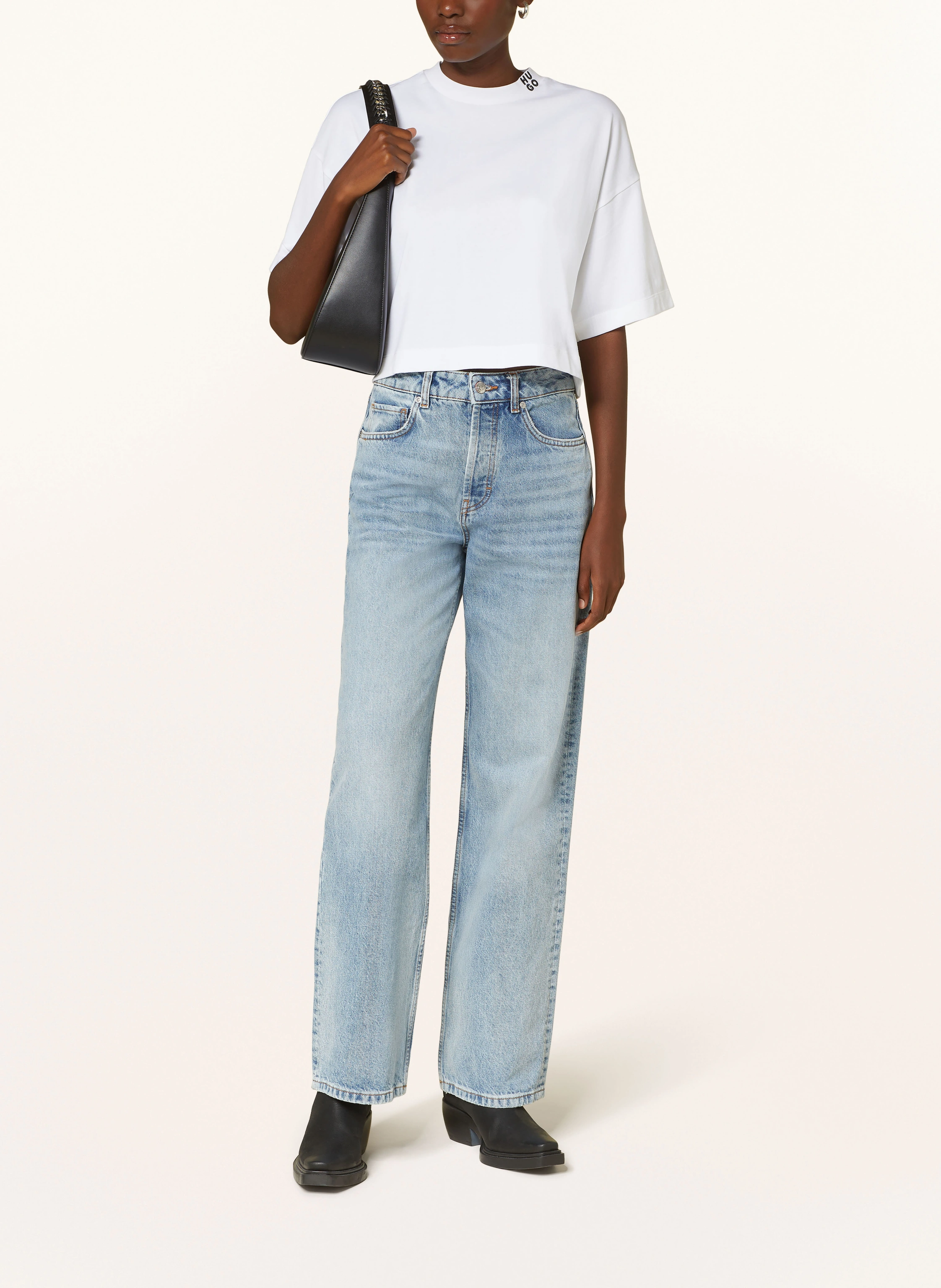 HUGO Cropped-Shirt DAMELODY