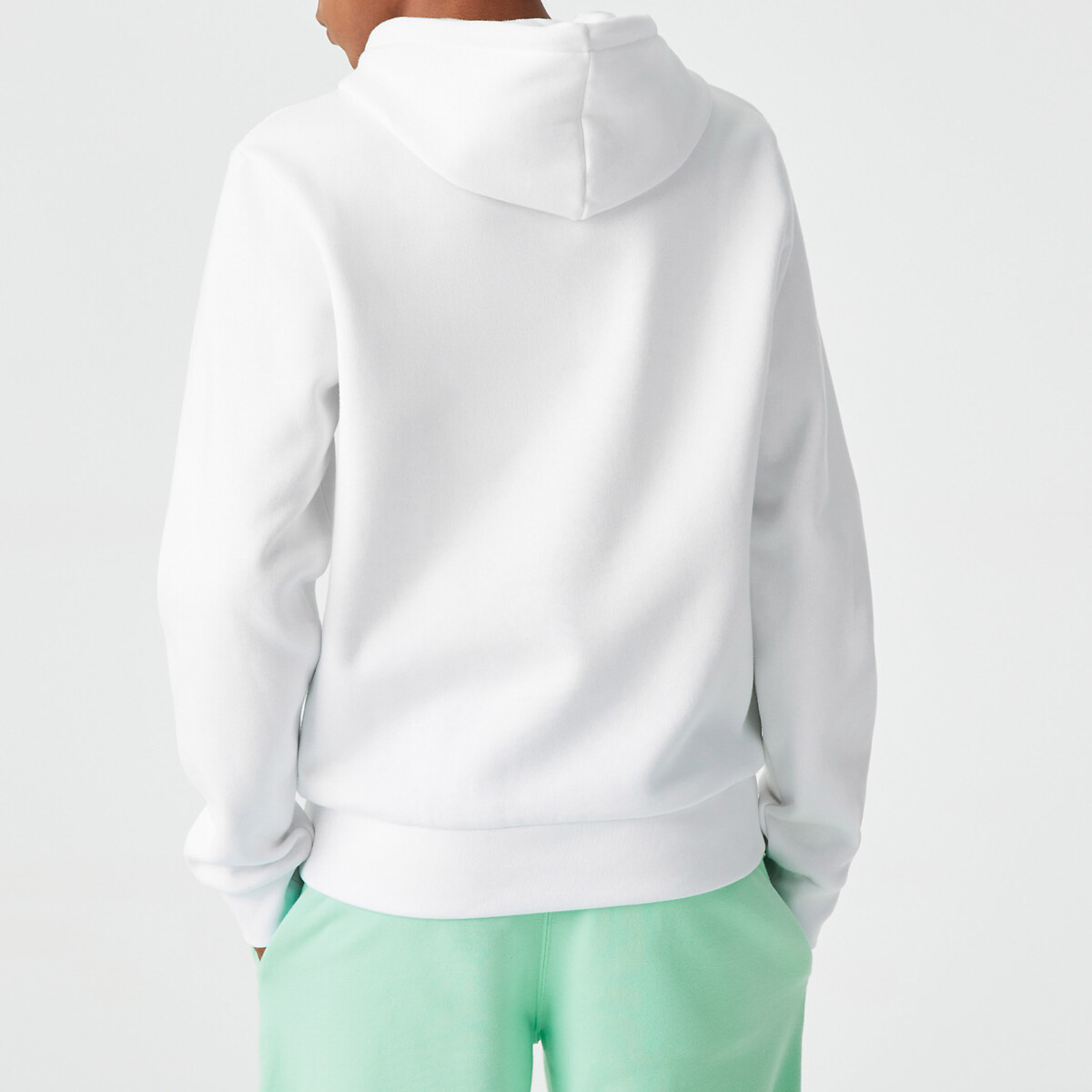 Moletom com capuz de algodão LACOSTE