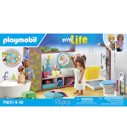 Playmobil My Life - Badeværelse - 71611 - 55 Teile