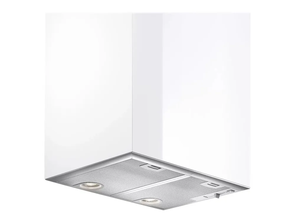 Bosch Serie | 4 DHL555BL - Hætte - tag - Niche - bredde: 50 cm - dybde: 35 cm - udtrækning og recirkulation (-) - med intern motor - metalsølv