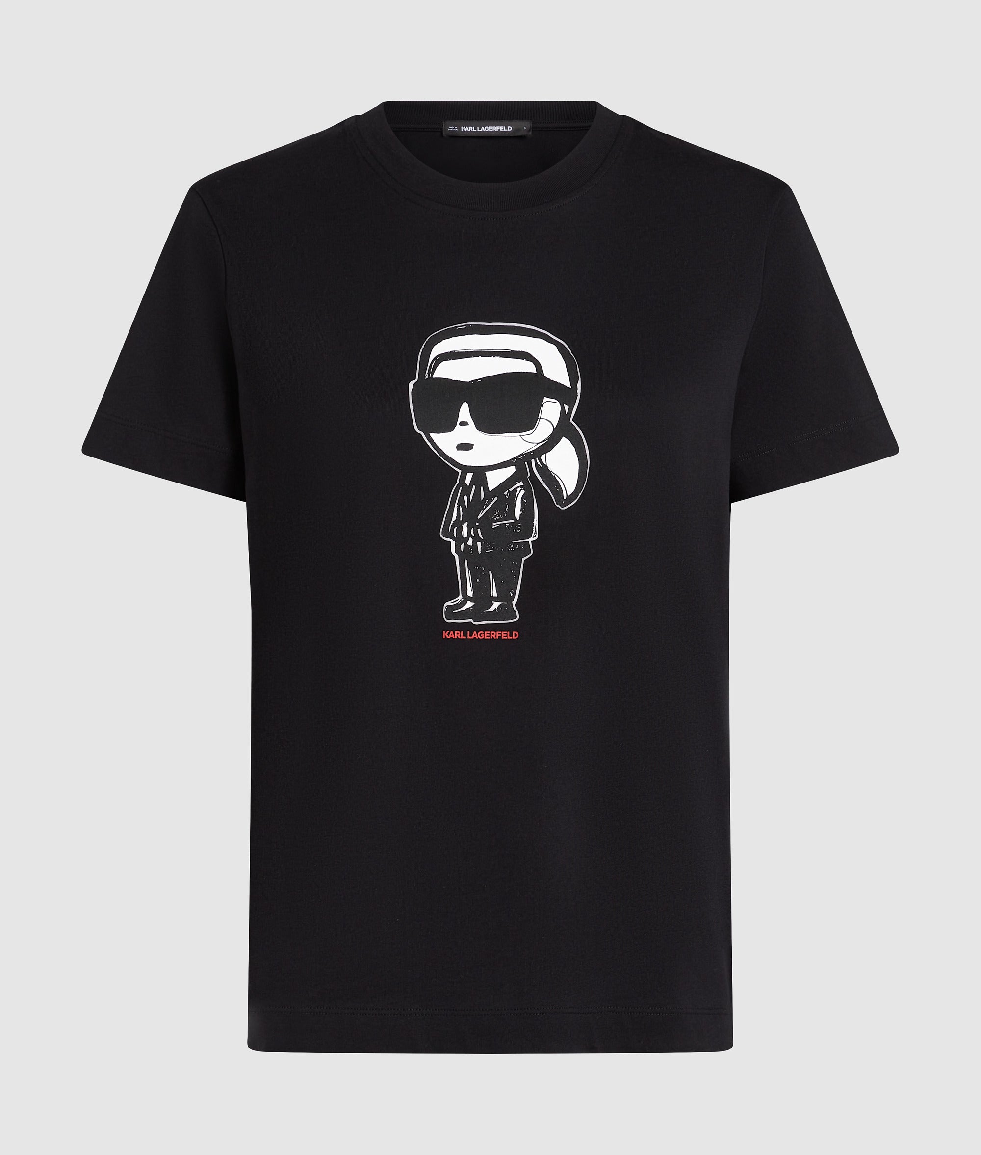 Ikon T-shirt met schets van
