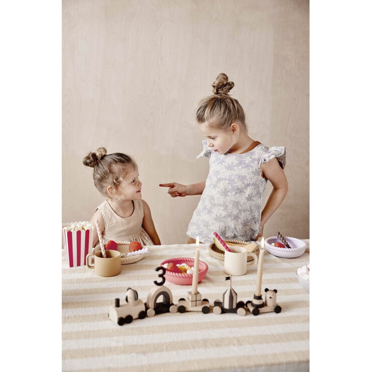 OYOY MINI Mellow Tallerken & Skål Light rubber / lavender