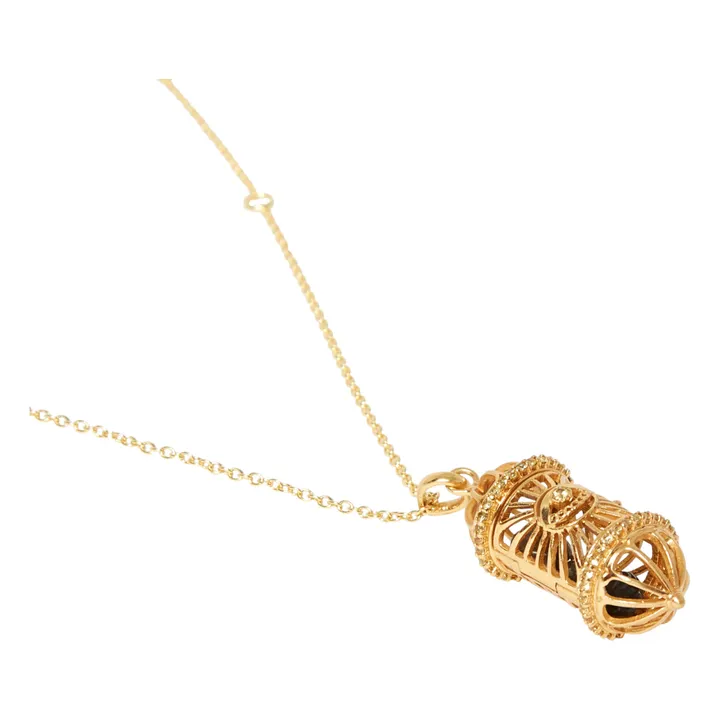 Bohemian Rhapsodie Paris Collier Aleph Saphir | Jaune