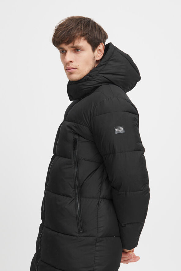 Casual Friday CFEVANS 0085 long puffer jacket Anthracite black