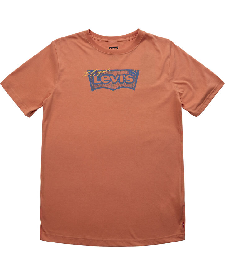 Levi's LVBDISTRESSEDBATWINGTEE Orange