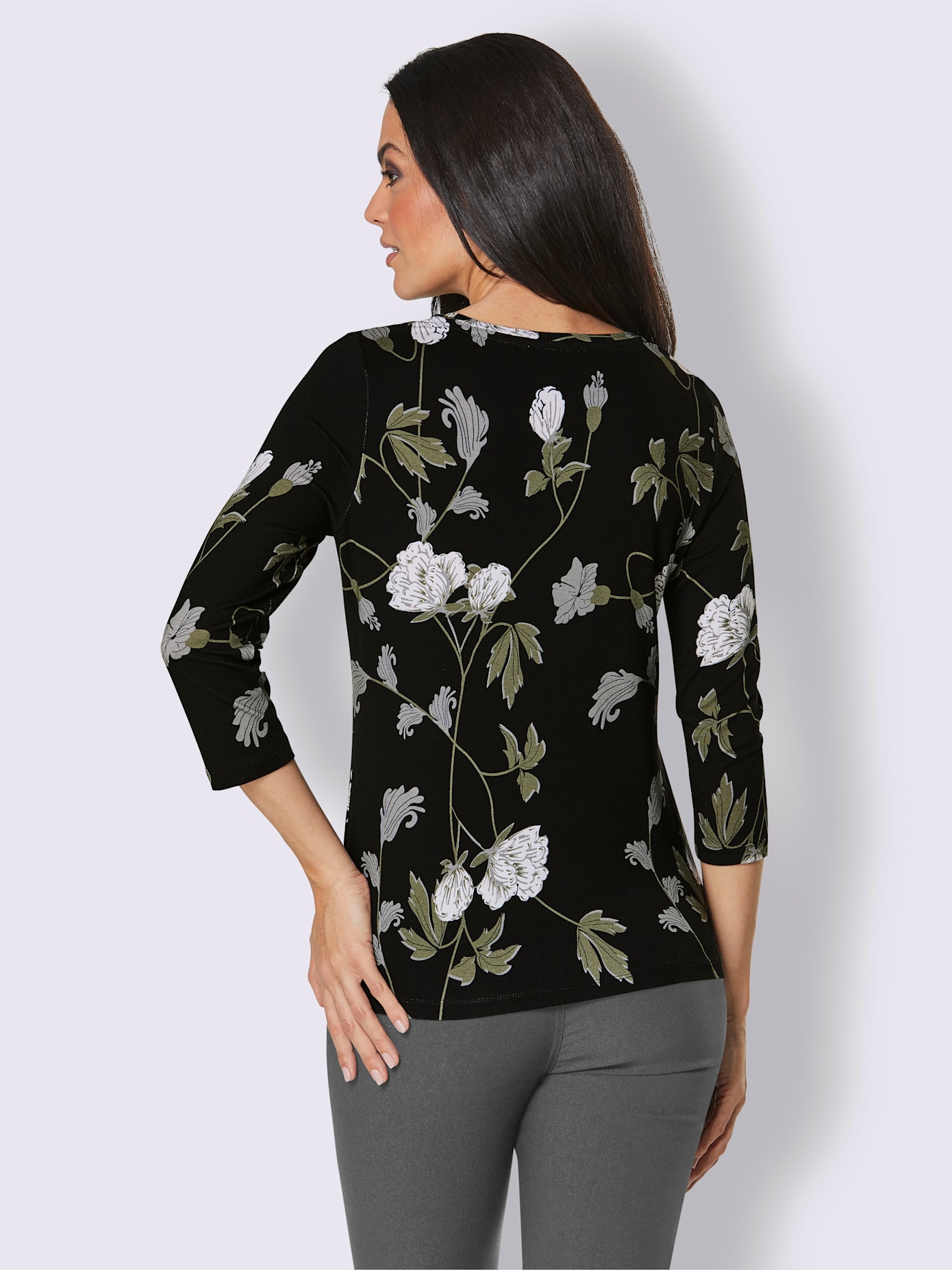 T-shirt viscose et soie 10% soie