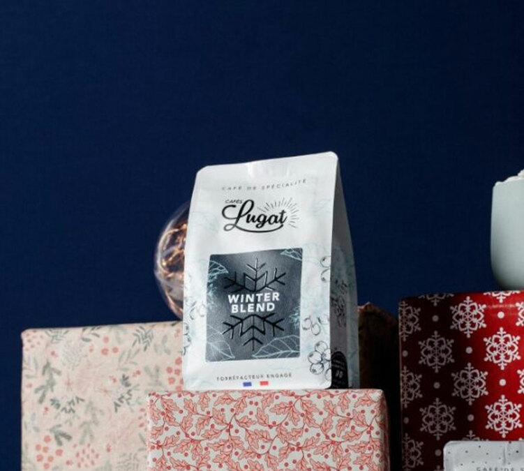 200 g - Café en grain Winter Blend - Cafés Lugat