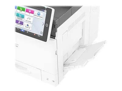 Ricoh IM C300F - Multifunktionsprinter - farve - laser - A4 (210 x 297 mm) (original) - A4 (medie) - op til 30 spm (kopiering) - op til 30 spm (udskriver) - 250 ark - 33.6 Kbps - USB, Gigabit LAN, USB vært, NFC