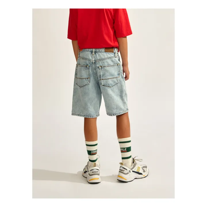 Bellerose Short Padro  | Denim bleached
