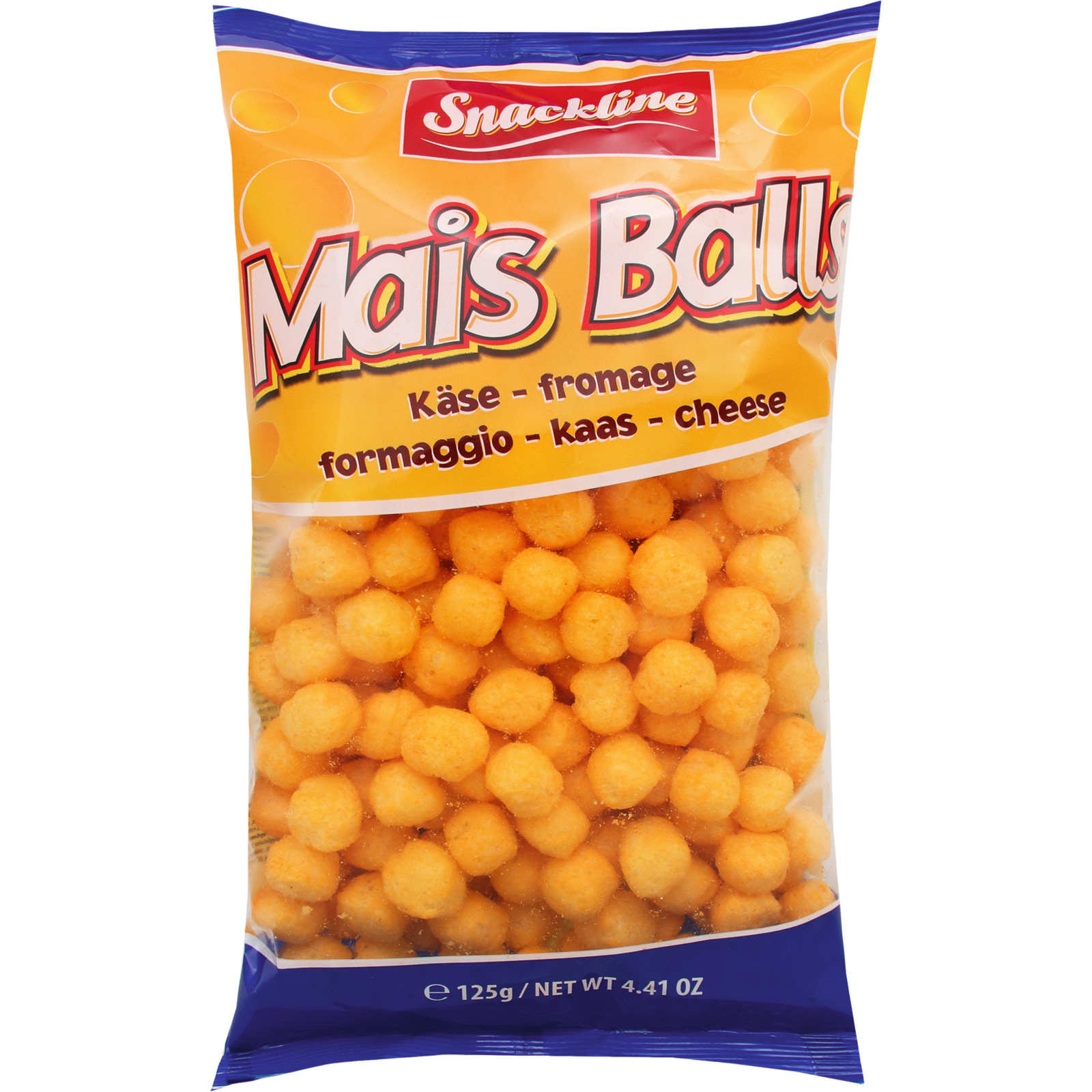 Snackline Maisbällchen Käsegesch. 125g