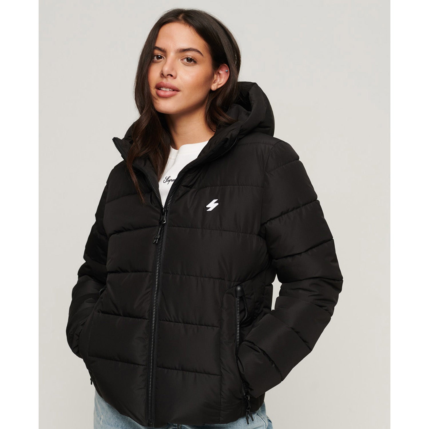 Superdry  Hooded Spirit Sports Puffer