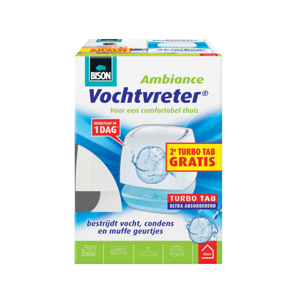 Bison Vochtvreter + 2 Navullingen Ambiance2 x 100 gr