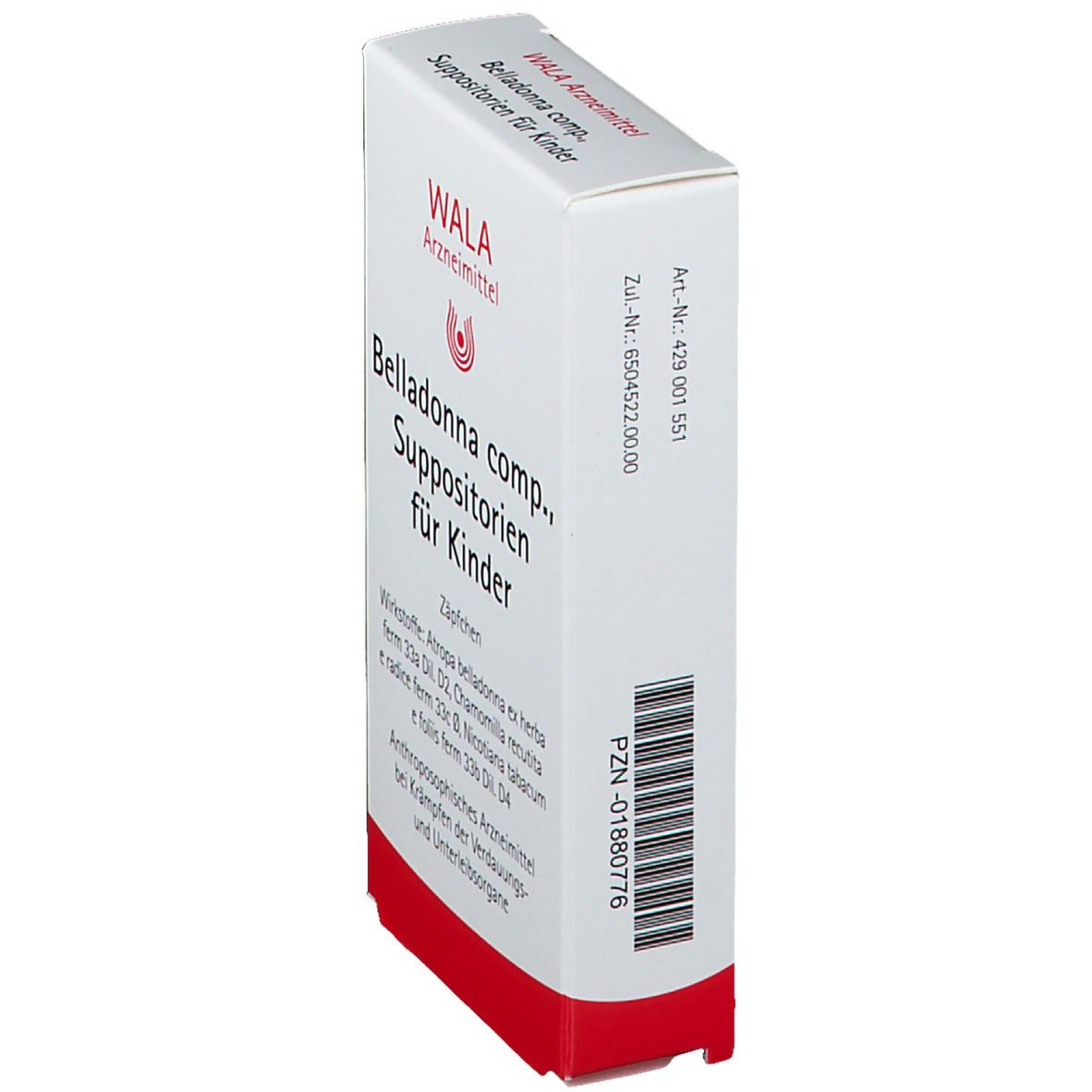 WALA® Belladonna Comp. Kindersuppositorien