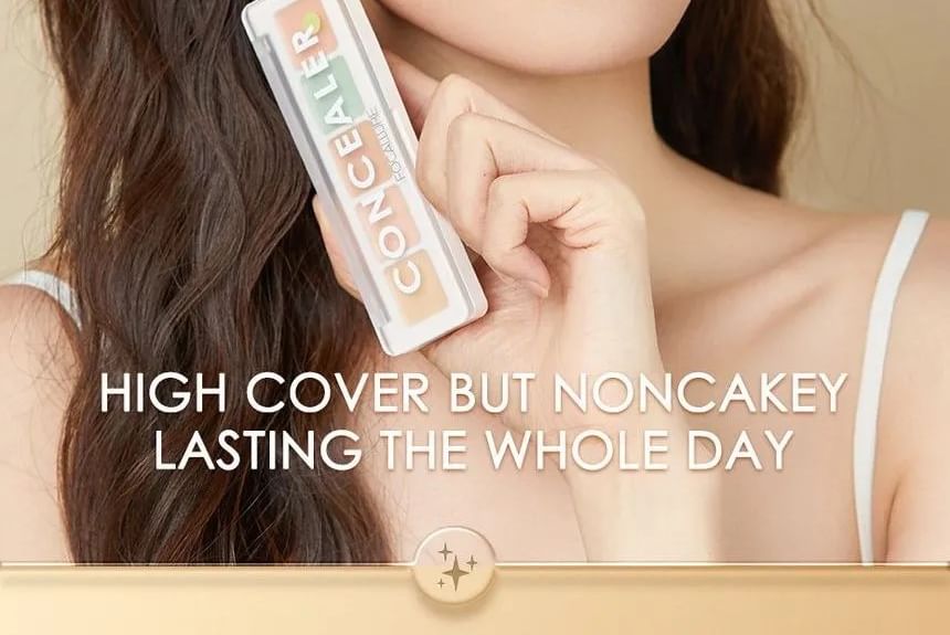 FOCALLURE - Kleurcorrigerend concealerpalet