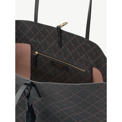 By Malene Birger Abigail Tote Bag, Dark Chocolate