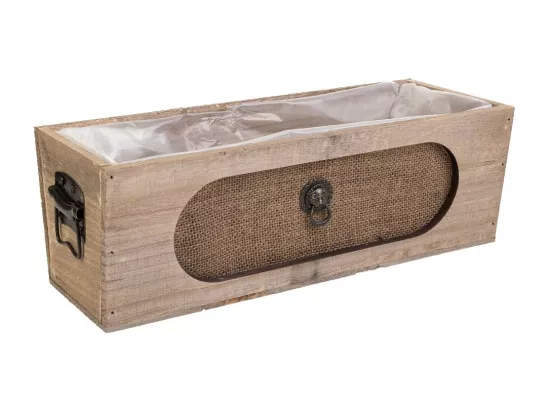 Tiroir en bois marron 35x13,5x12h