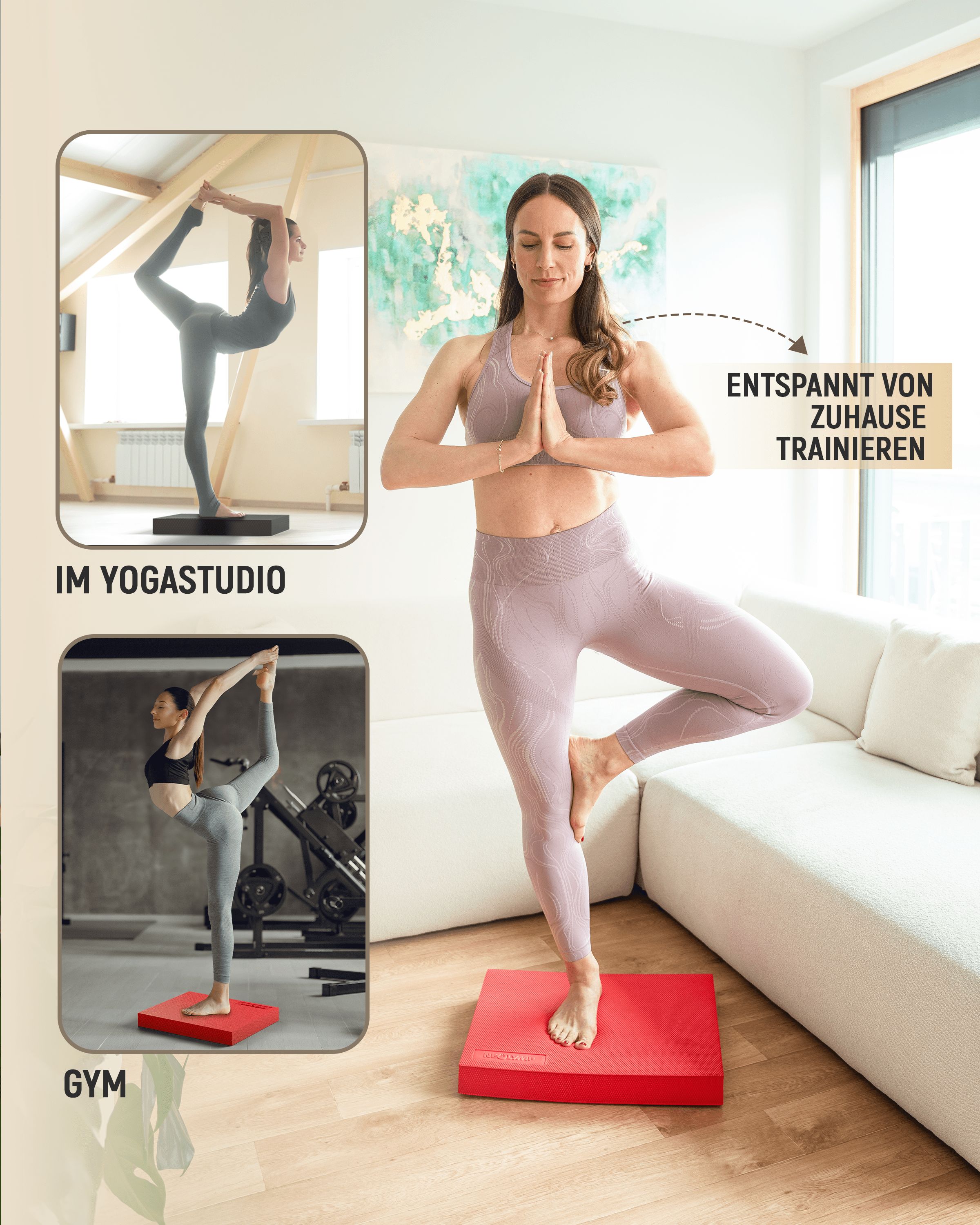 NEOLYMP Balance Pad Schwarz