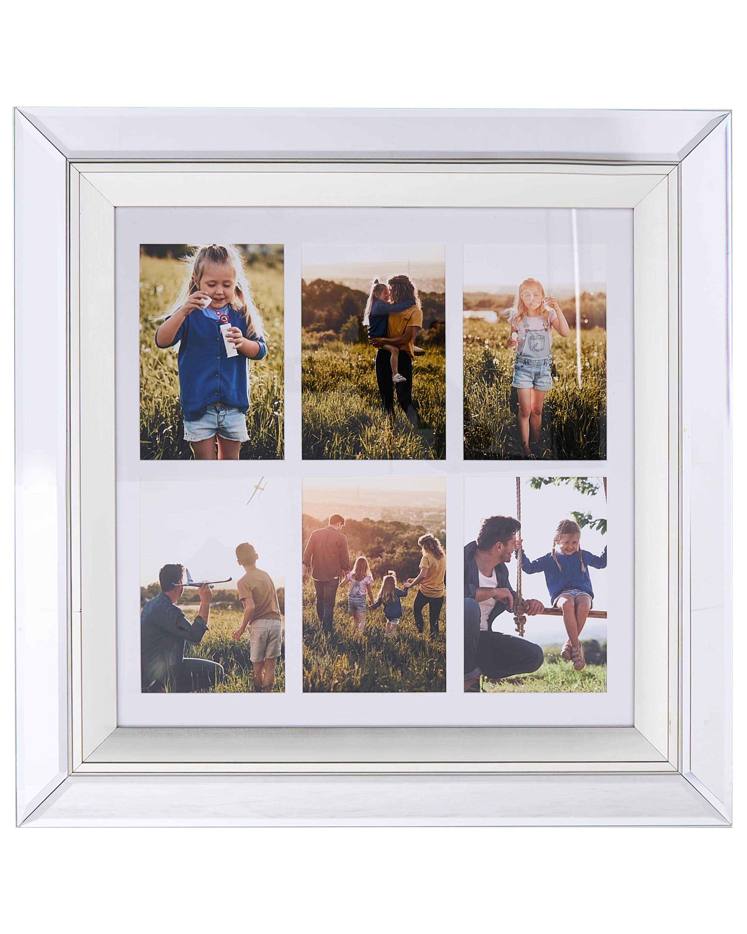 Lijst voor 6 foto's MAKENI Zilver