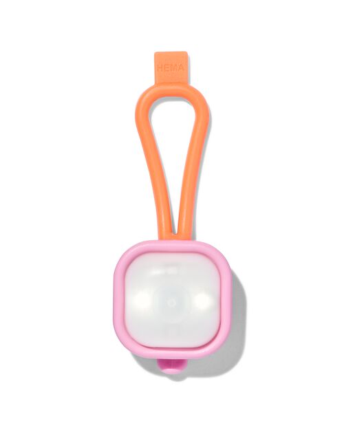 lampe de vélo USB avant et arrière rose