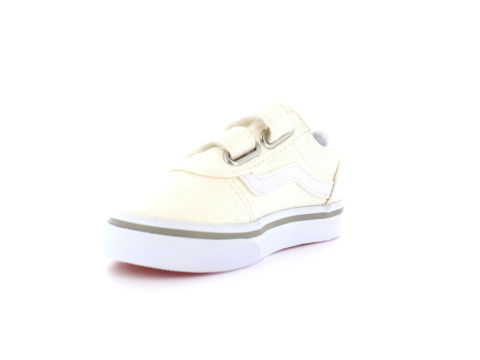 Vans-TD WARD V SPRING Glitter Blanc